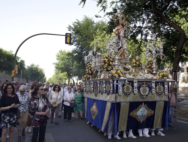 Horario e Itinerario Procesión de María Auxiliadora. Huelva 24 de Mayo del 2023