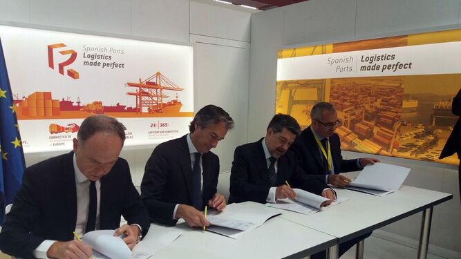 El Puerto invierte Invierten 2,2 millones de euros en línea ferroviaria Sevilla-Huelva