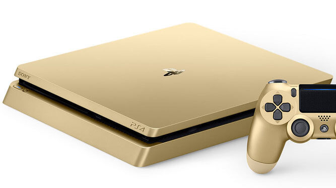 La PS4 Gold.