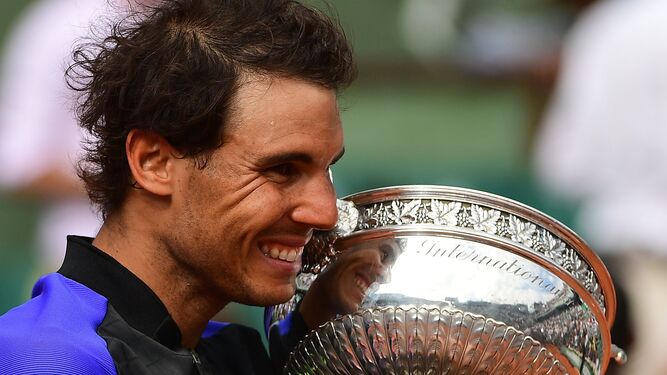Rafa Nadal ganó en 2017 su décimo Roland Garros.
