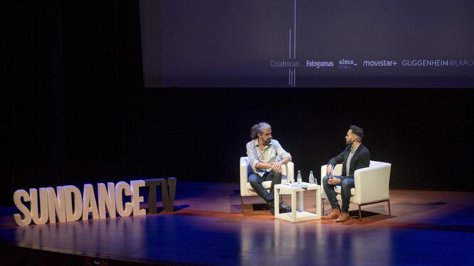 El director de cine durante la 'masterclass' impartida en el Museo Guggenheim de Bilbao organizada por SundanceTV.