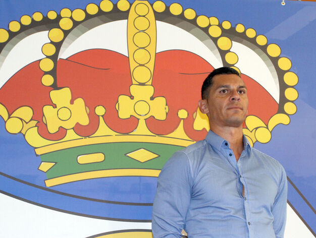 Presentaci&oacute;n de Javi Casquero como nuevo entrenador del Recreativo de Huelva