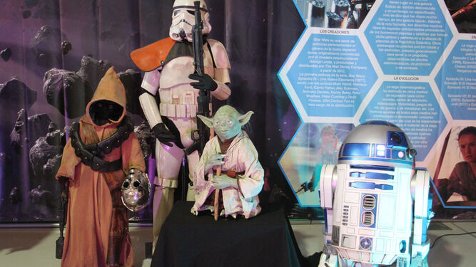 Una muestra de los personajes de 'Star Wars'.