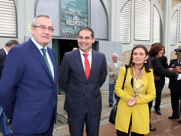 Im&aacute;genes de la toma de posesi&oacute;n del nuevo presidente del Puerto de Huelva, Jos&eacute; Luis Ramos.
