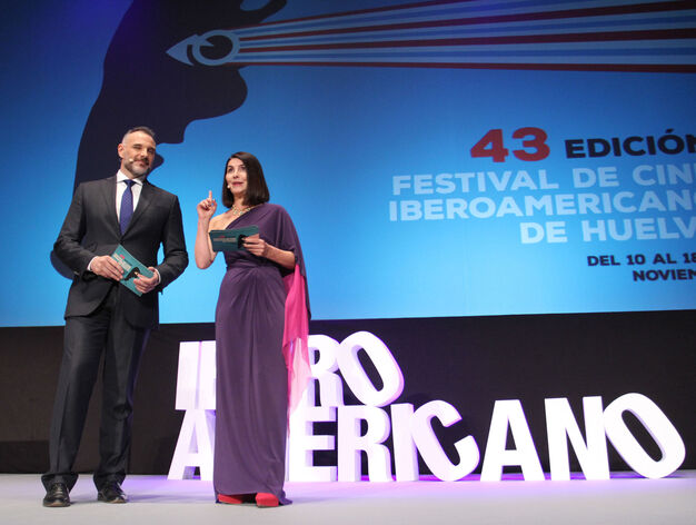Gala inaugural de la 43 edici&oacute;n del Festival de cine Iberoamericano de Huelva.