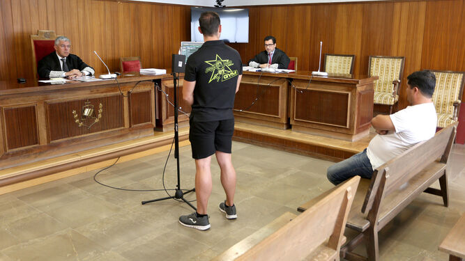 Juicio rápido del juzgado de guardia en Huelva.