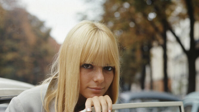La cantante France Gall, en una imagen de los años 60.