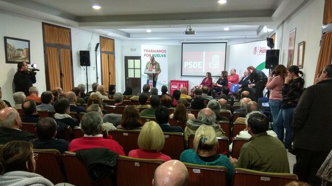 Acto de celebración de los 40 años del PSOE de Aracena.