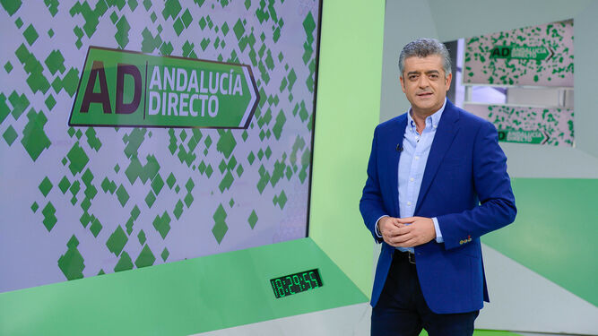 Modesto Barragán, actual director y presentador de 'Andalucía Directo'.