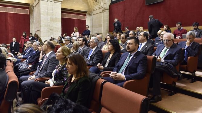 El acto por el D&iacute;a de Andaluc&iacute;a en el Parlamento