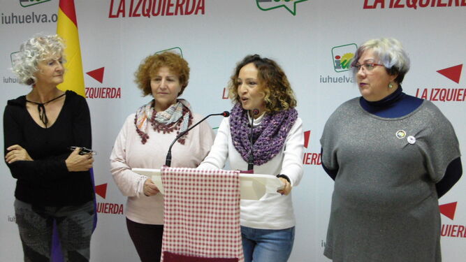 Pepa Beiras, Charo González, Silvia Zambrano y Mónica Rossi.