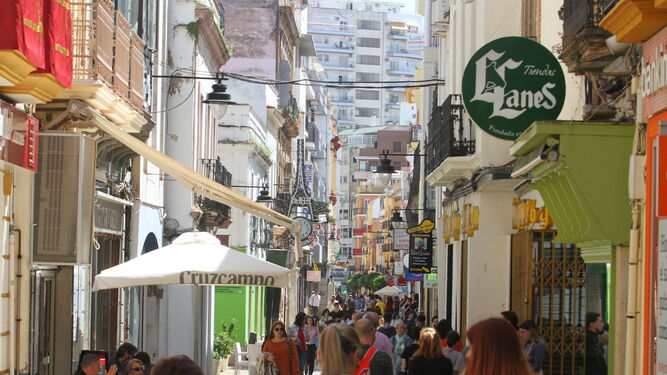 El centro de Huelva es una de las zonas comerciales por excelencia.