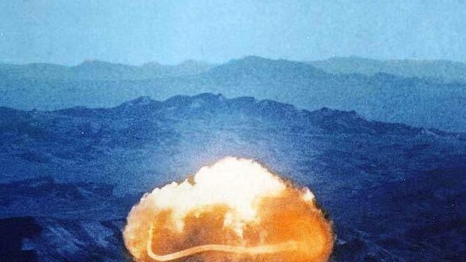 Una prueba nuclear estadounidense.