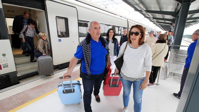 Im&aacute;genes de la nueva estaci&oacute;n de tren en Huelva
