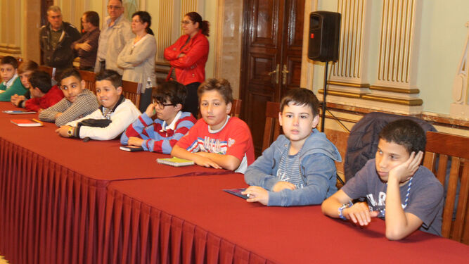 Pleno infantil en el Ayuntamiento de Huelva