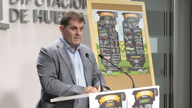 El alcalde de Jabugo, Gilberto Domínguez.