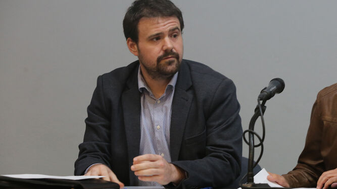 Roberto Sánchez, durante la asamblea del Trust celebrada el pasado lunes.