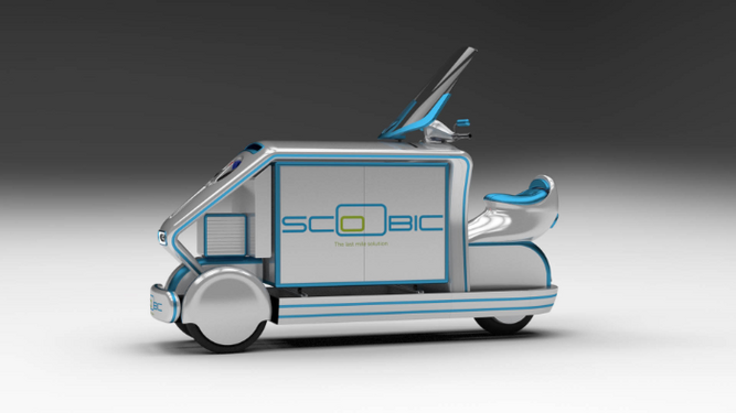 Scoobic, un vehículo 100% eléctrico.