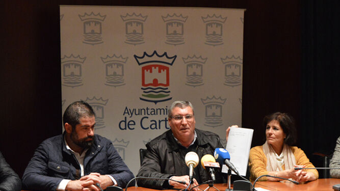 El alcalde de Cartaya, Juan Miguel Polo, valora la sentencia.