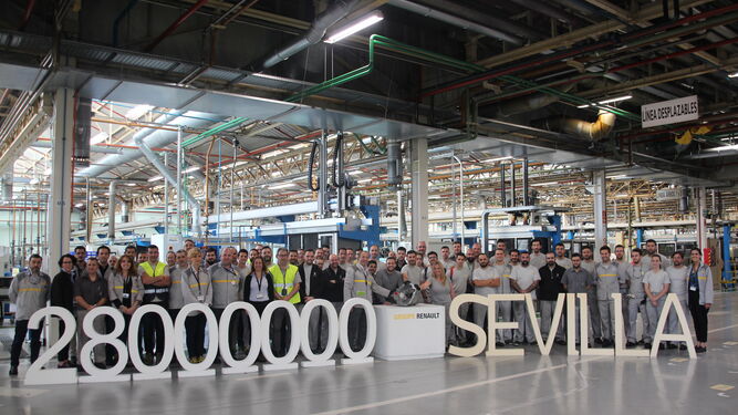La planta de Renault en Sevilla fabricó 1,19 millones de cajas de cambios en 2017