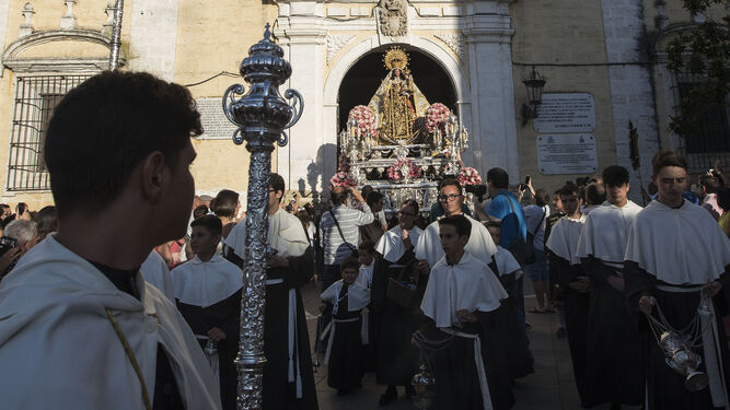 La procesión de la Virgen del Carmen, el pasado 16 de julio.