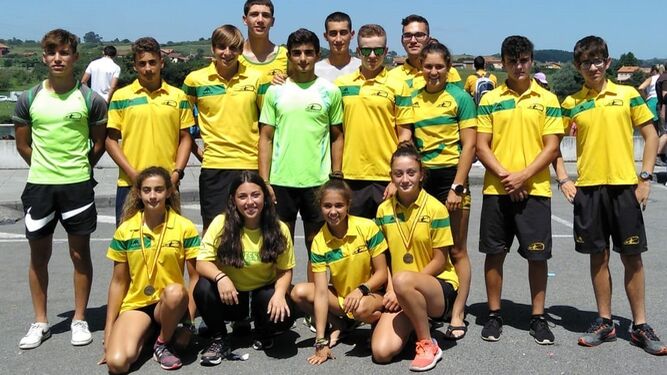 Los jóvenes del Tartessos Huelva dejaron bien alto el pabellón en este Nacional de Jóvenes Promesas en Galicia.