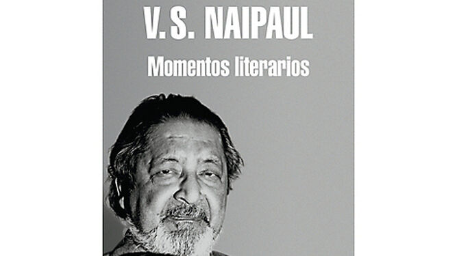 Naipaul retratado en la portada de la edición castellana.