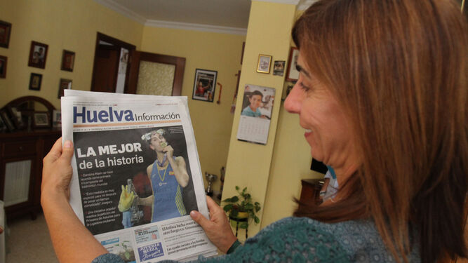 La campeona flamenca y embajadora  de Huelva