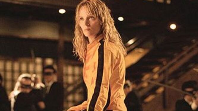 Las zapatillas amarillas de Uma Thurman en 'Kill Bill' (2003-2004).