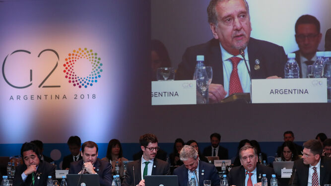 Una de las reuniones ministeriales de Economía Digital del G-20 celebradas en la ciudad argentina de Salta.