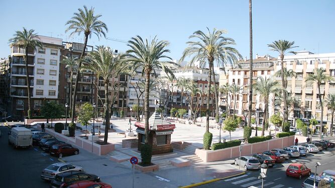 Vista panorámica de la plaza de La Merced.