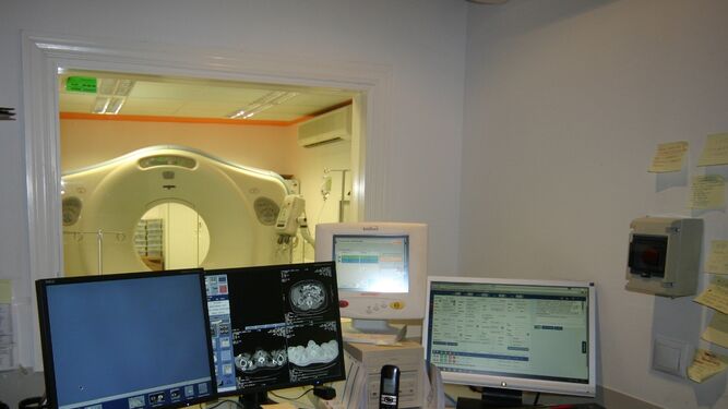 Un centro de control de diagnóstico por imagen.