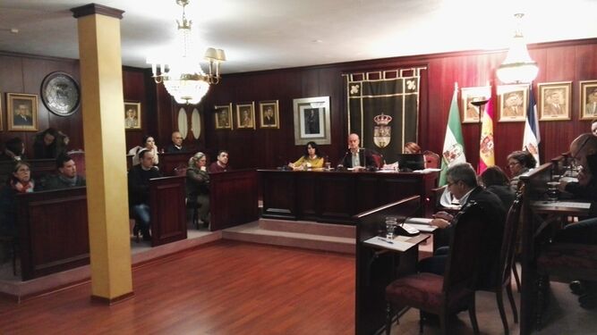 Pleno del Ayuntamiento de Lepe.