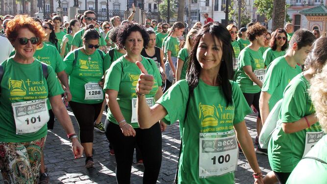Im&aacute;genes de la V Marcha contra el C&aacute;ncer celebrada en Huelva