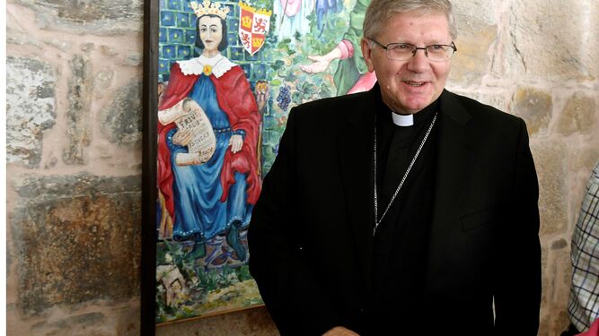 Juan Antonio Menéndez, obispo de Astorga, en una imagen reciente.