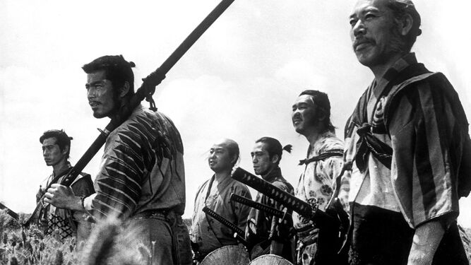 Los siete samuráis (1954, A. Kurosawa) es la mejor película de habla no-inglesa de todos los tiempos.