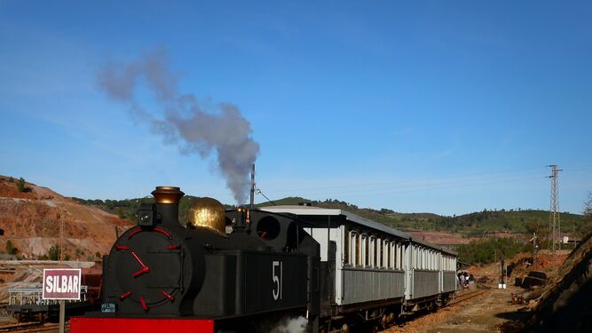 El tren de vapor vuelve a Riotinto