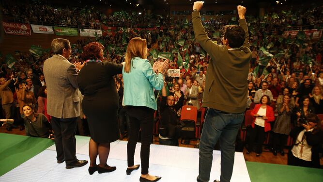 Acto del PSOE con Susana D&iacute;az en el Palacio de Congresos