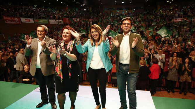 Acto del PSOE con Susana D&iacute;az en el Palacio de Congresos