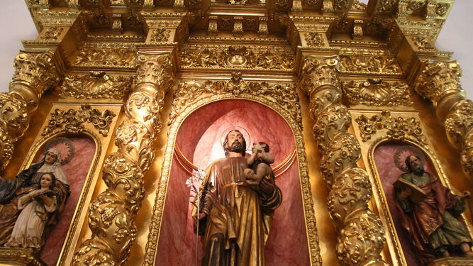 Bendici&oacute;n del retablo de San Jos&eacute; en la Concepci&oacute;n