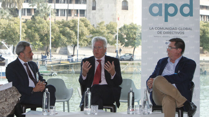 Manuel Contreras Caro (Azvi), Antonio Ortega (And&Or) y Manuel Navarro (Alhondiga La Unión)