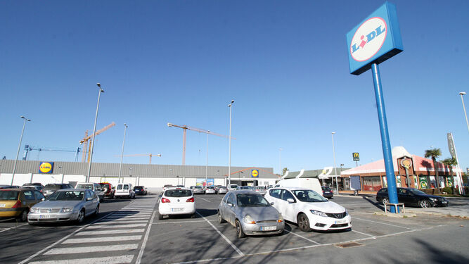 Parte de la parcela de Parque Comercial Molino de la Vega a a que se refiere el estudio de detalle promovido por Lidl Supermercados SAU.