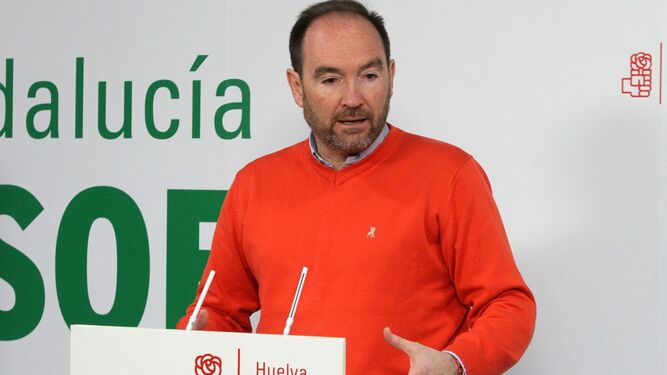 El secretario de Organización del PSOE de Huelva, Pepe Fernández.