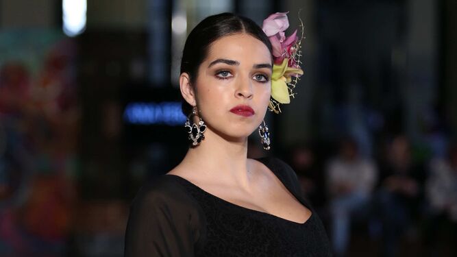 Dise&ntilde;o de Ana Ferreiro para el Certamen de Noveles celebrado en Viva by We Love Flamenco 2019