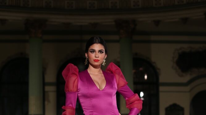 Johanna Calder&oacute;n, fotos del desfile en Viva by We Love Flamenco 2019
