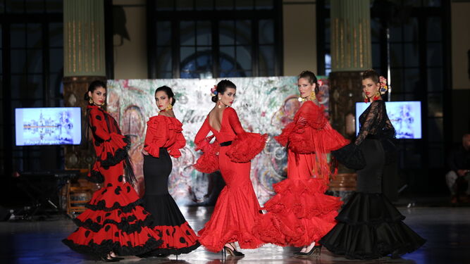 El desfile de Roc&iacute;o M&aacute;rquez en Viva by We Love Flamenco en fotos