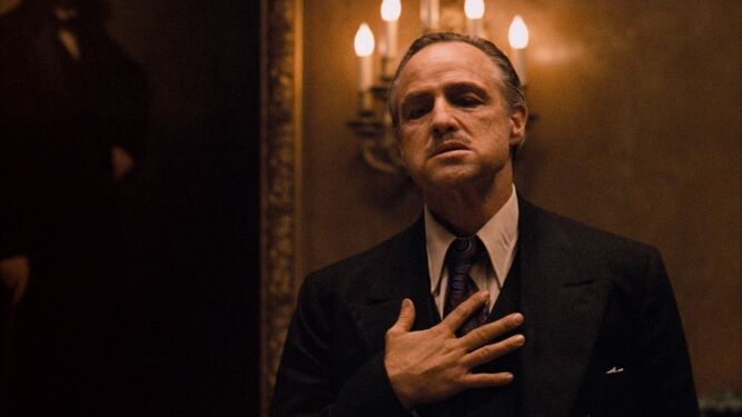 Marlon Brando como Vito Corleone en ‘El Padrino’ (1972), de Francis Ford Coppola.