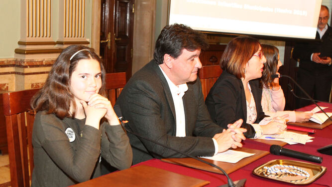Im&aacute;genes del pleno infantil en el Ayuntamiento de Huelva