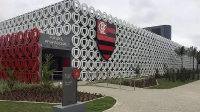 Una imagen del lugar de entrenamientos del Flamengo.