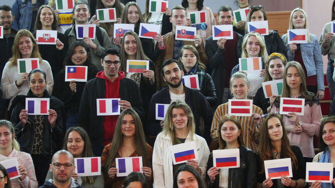La UHU recibe a los nuevos alumnos Erasmus